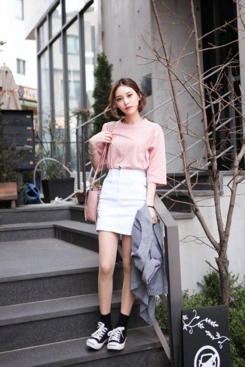 運動鞋　嬌小女孩